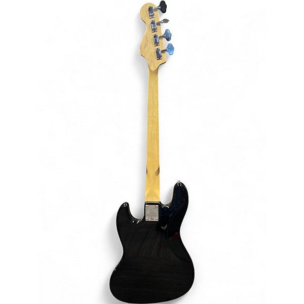 Used Squier Affinity Jazz Bass Black Electric Bass Guitar