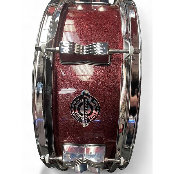 Used Ludwig 4 Piece Breakbeats By Questlove Red Sparkle Drum Kit