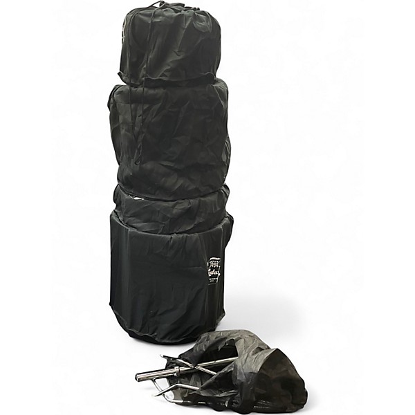 Used Ludwig 4 Piece Breakbeats By Questlove Red Sparkle Drum Kit