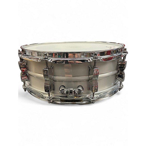 Used Ludwig 5X14 Acrolite Classic 10 Lug Snare Aluminum Drum