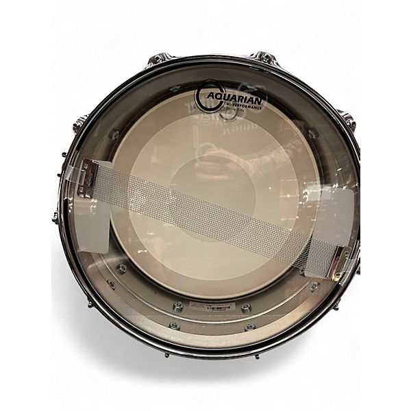 Used Ludwig 5X14 Acrolite Classic 10 Lug Snare Aluminum Drum