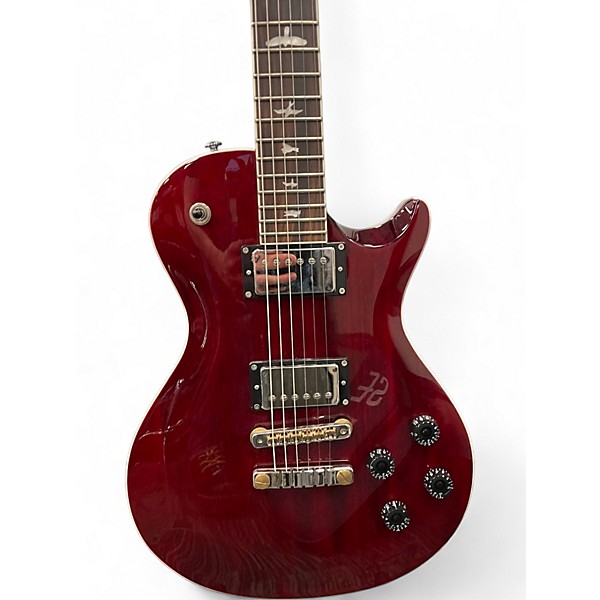 Used PRS SE Singlecut McCarty 594 Black Cherry Solid Body Electric Guitar