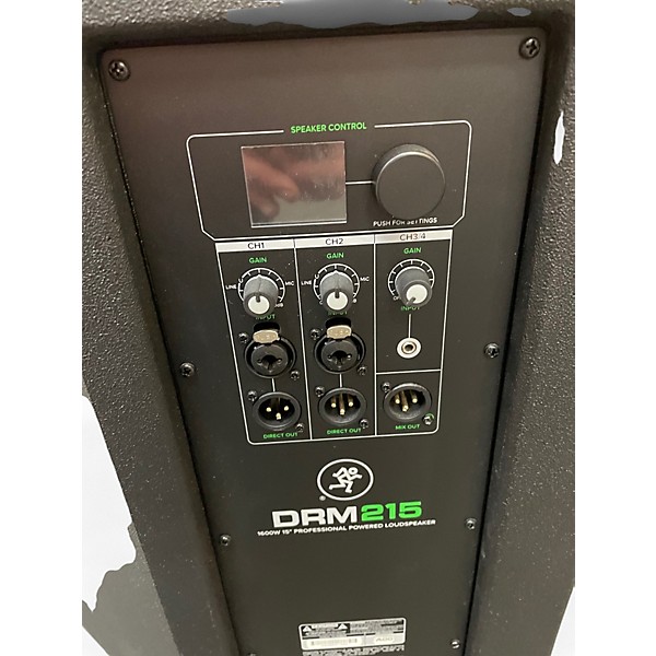 Used Mackie DRM215 Powered Speaker