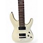 Used Schecter Guitar Research Demon 7 String White Solid Body Electric Guitar