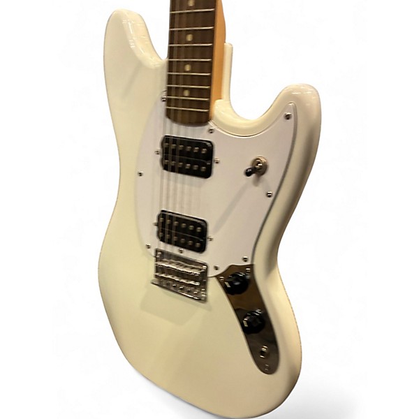 Used Squier Sonic Mustang Olympic White Solid Body Electric Guitar