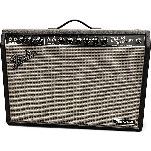 Used Fender Tone Master Deluxe Reverb Guitar Combo Amp