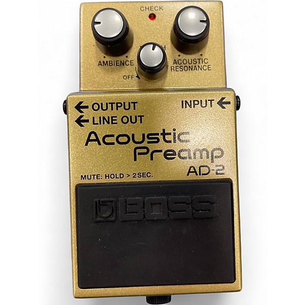 Used BOSS AD2 Acoustic Preamp Guitar Preamp
