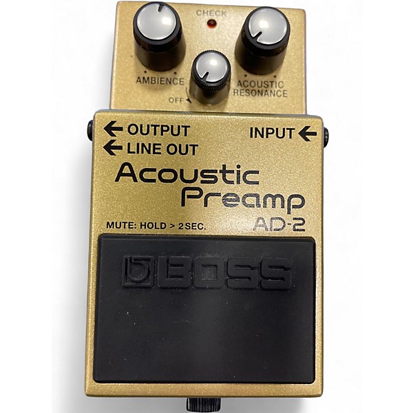 Used BOSS AD2 Acoustic Preamp Guitar Preamp