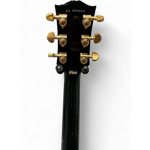 Used 2019 Gibson Les Paul Custom Black Solid Body Electric Guitar