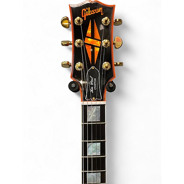 Used Gibson les paul custom widow orange burst Solid Body Electric Guitar