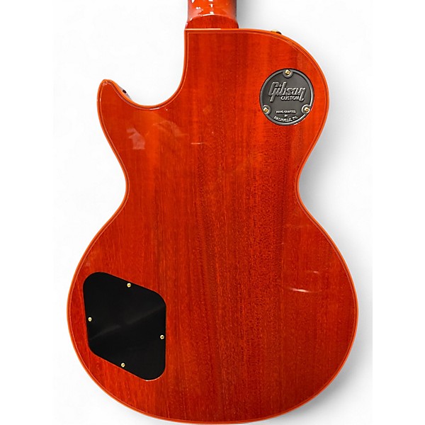 Used Gibson les paul custom widow orange burst Solid Body Electric Guitar