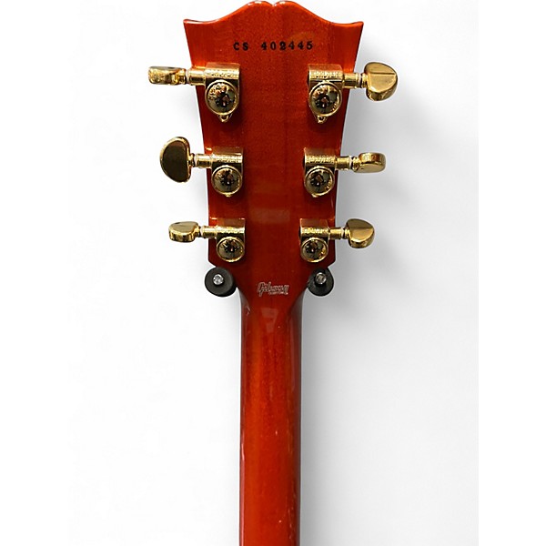 Used Gibson les paul custom widow orange burst Solid Body Electric Guitar