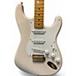 Used 2019 Fender vintage custom 57 stratocaster Trans White Solid Body Electric Guitar
