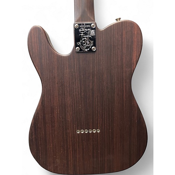 Used 2022 Fender american vintage george harrison telecaster Walnut Solid Body Electric Guitar