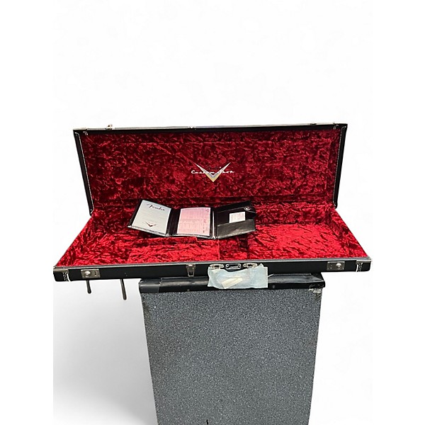 Used Fender artisan maple burly stratocaster natural Solid Body Electric Guitar