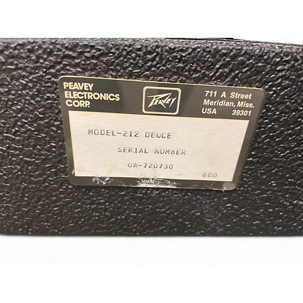 Used Peavey 212 DEUCE Guitar Cabinet