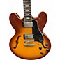 Used Epiphone DOT ES335 PRO IT 2 Tone Sunburst Hollow Body Electric Guitar thumbnail
