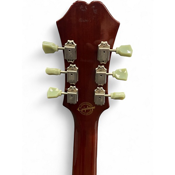 Used Epiphone DOT ES335 PRO IT 2 Tone Sunburst Hollow Body Electric Guitar