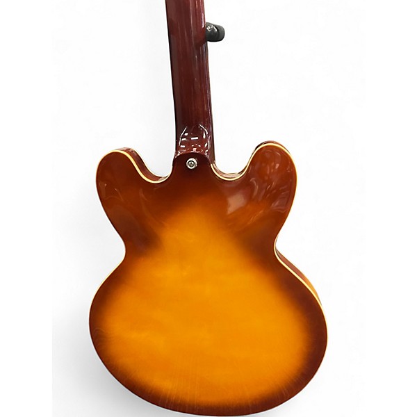 Used Epiphone DOT ES335 PRO IT 2 Tone Sunburst Hollow Body Electric Guitar