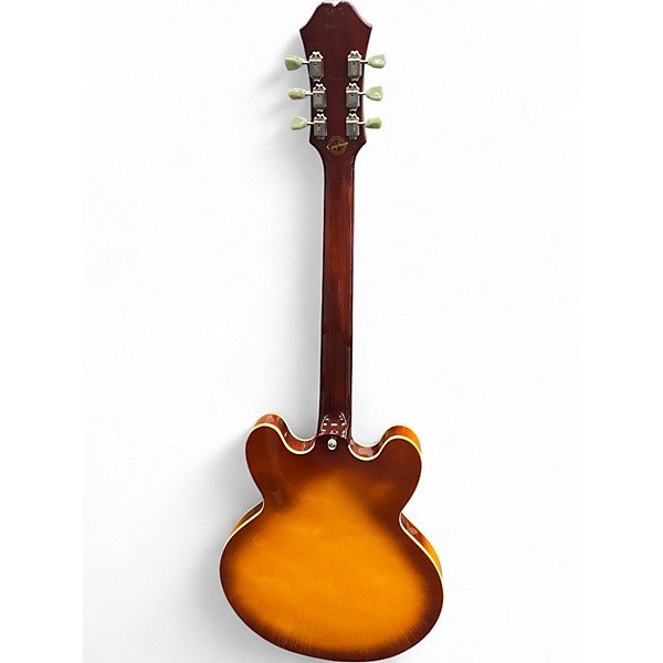 Used Epiphone DOT ES335 PRO IT 2 Tone Sunburst Hollow Body Electric Guitar