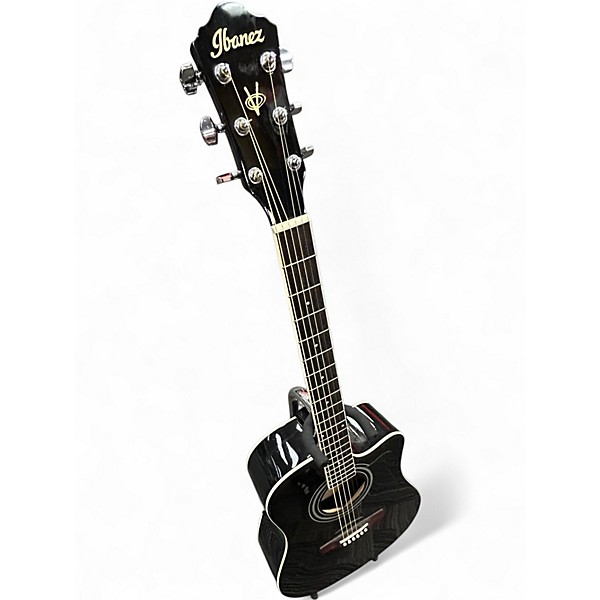 Used Ibanez V70CE Black Acoustic Electric Guitar