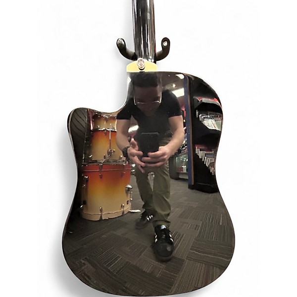 Used Ibanez V70CE Black Acoustic Electric Guitar