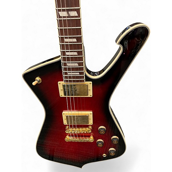 Used Ibanez IC420-AAB Antique Auumn Burst Solid Body Electric Guitar