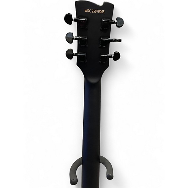Used West Creek RACER MATTE BLACK Solid Body Electric Guitar