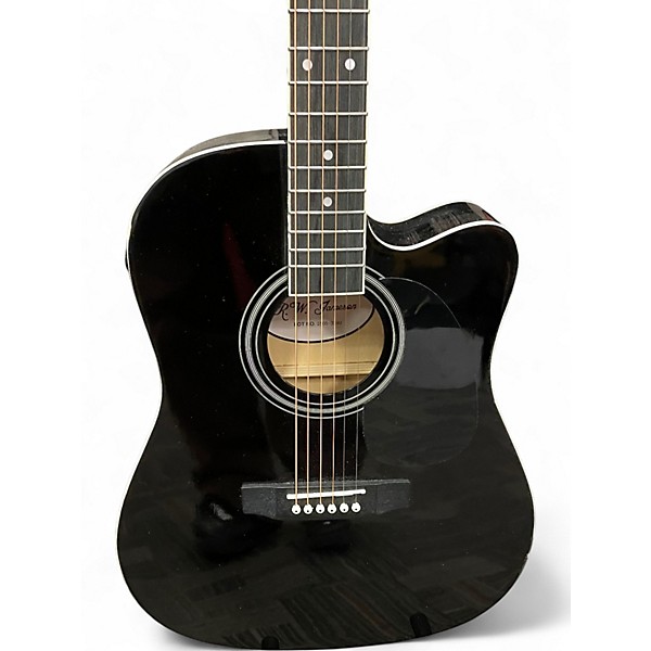 Used Rw Jameson ACOUSTIC Black Acoustic Electric Guitar