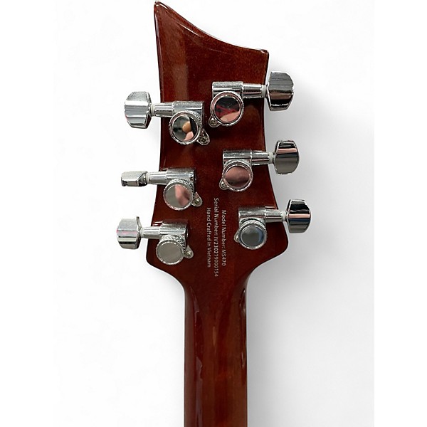 Used Mitchell MS470 Denim Burst Solid Body Electric Guitar