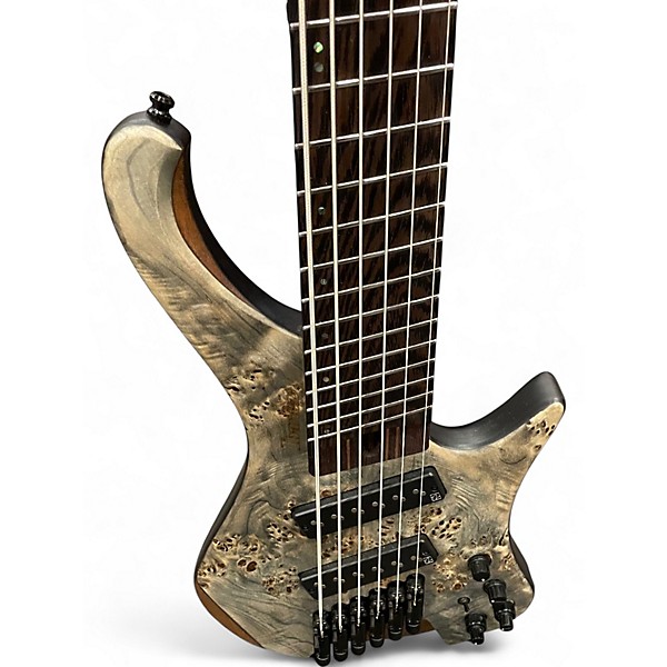 Used Ibanez EHB1506MS Black Ice Flat Electric Bass Guitar