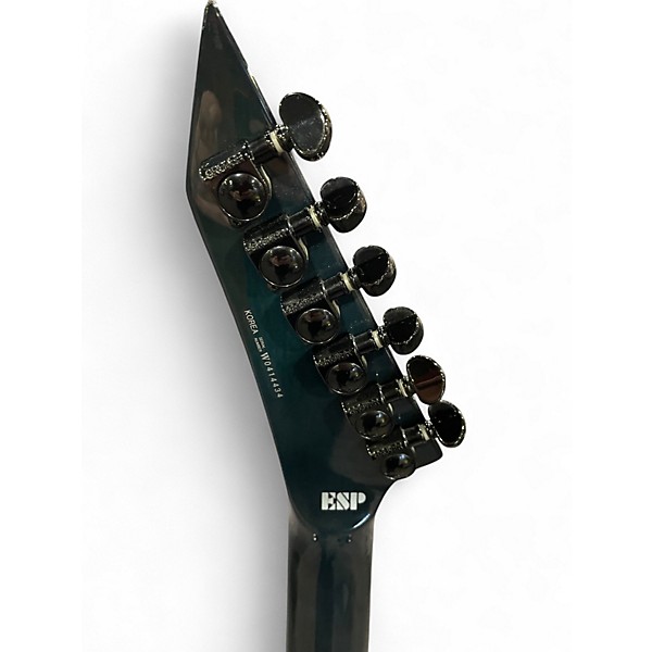 Used ESP LTD MH400 Blue/Green Solid Body Electric Guitar