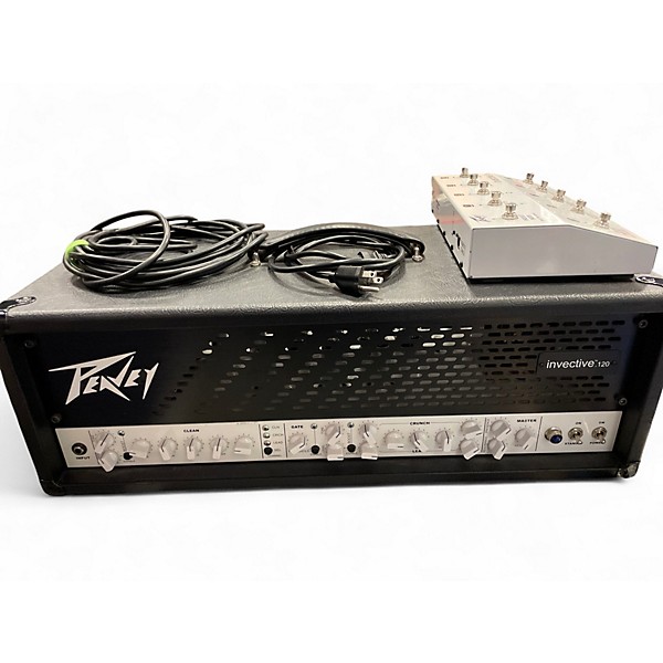 Used Peavey Invective 120W Tube Guitar Amp Head
