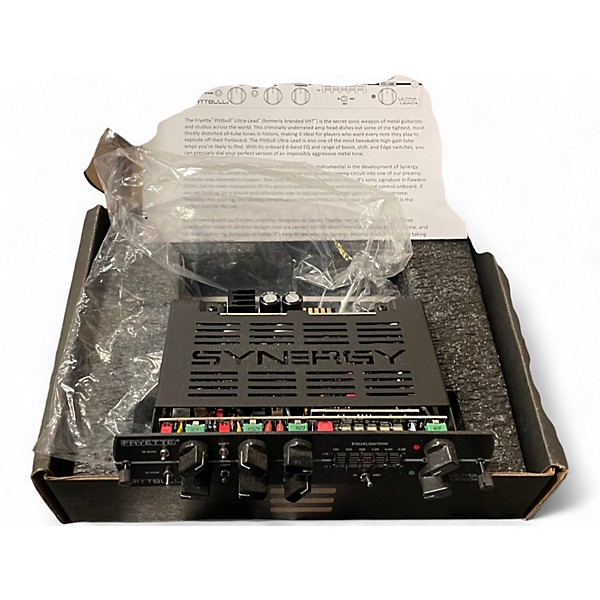 Used Synergy Fryette Pittbull Ultra-Lead 2-Channel Preamp Guitar Preamp