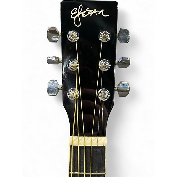 Used Esteban ALC-200 Trans Crimson Red Acoustic Guitar