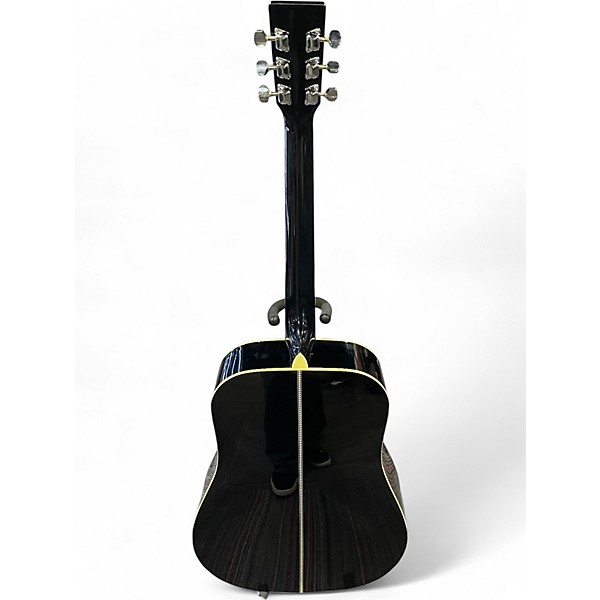 Used Esteban ALC-200 Trans Crimson Red Acoustic Guitar