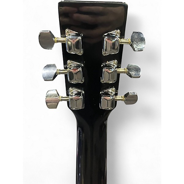 Used Esteban ALC-200 Trans Crimson Red Acoustic Guitar