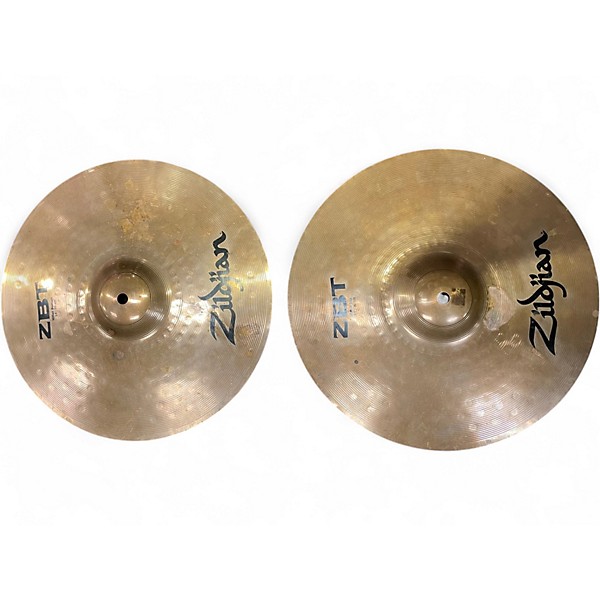 Used Zildjian 14in ZBT Hi Hat Pair Cymbal