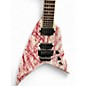 Used Washburn WV-40VASI Blood Spatter Solid Body Electric Guitar
