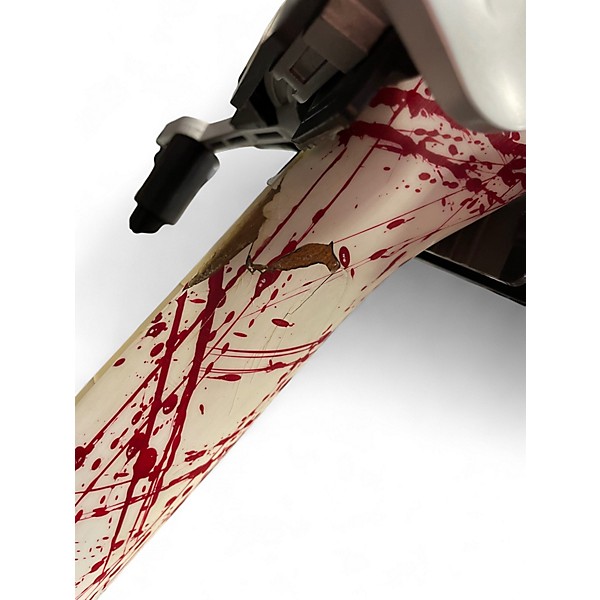 Used Washburn WV-40VASI Blood Spatter Solid Body Electric Guitar