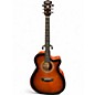 Used Washburn WCG10CE-U ORANGE SUNBURST Acoustic Electric Guitar thumbnail