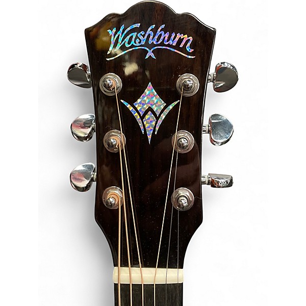 Used Washburn WCG10CE-U ORANGE SUNBURST Acoustic Electric Guitar