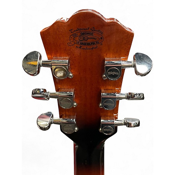 Used Washburn WCG10CE-U ORANGE SUNBURST Acoustic Electric Guitar