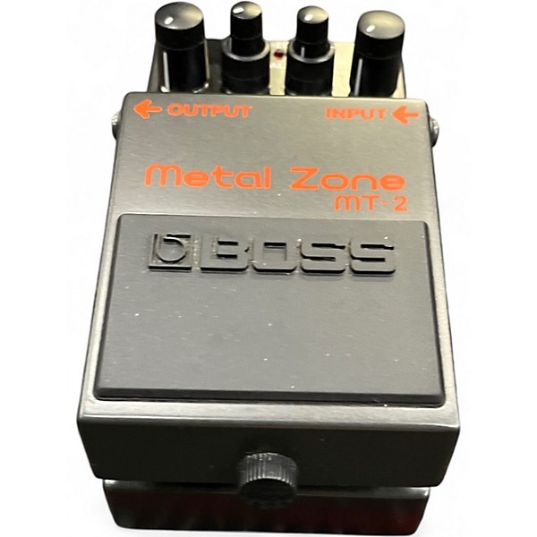 Used BOSS MT2 Metal Zone Distortion Effect Pedal