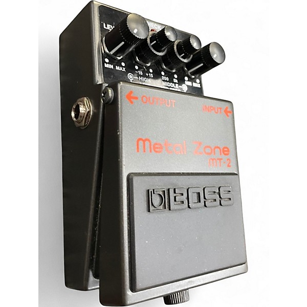 Used BOSS MT2 Metal Zone Distortion Effect Pedal