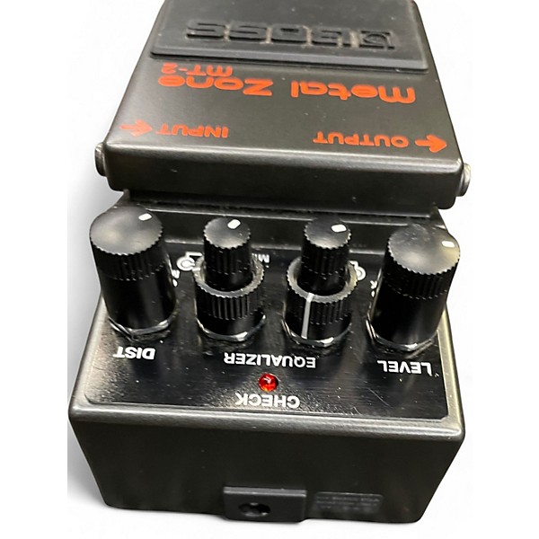 Used BOSS MT2 Metal Zone Distortion Effect Pedal