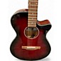 Used Ibanez AEG70 TWO TONE RED Acoustic Guitar