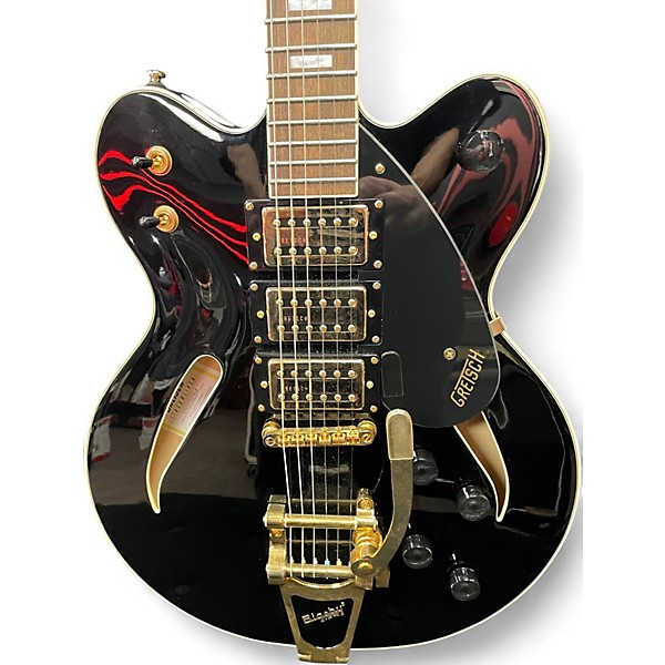 Used Gretsch Guitars G2726TG Black Hollow Body Electric Guitar