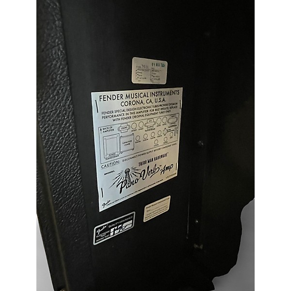 Used Fender Pano Verb Tube Guitar Combo Amp