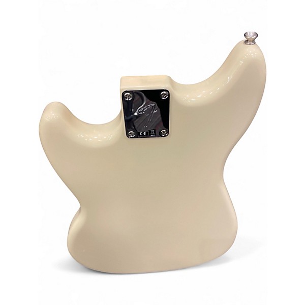 Used Fender Mustang Bass Olympic White Electric Bass Guitar